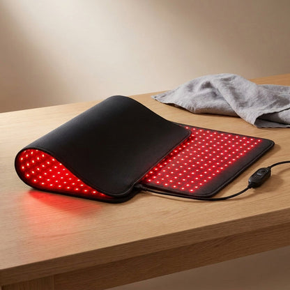 XL Large Red Light Therapy Pad for Body, 24'' X 17'' FSA HSA Eligible near Infrared Light Therapy Pad with 320 Leds, 4 — Studio Shot